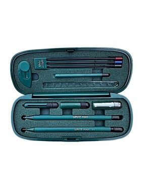 SENSI Write Man Vintage Mechanical Pencil & Drawing Set in Hard Case – Complete